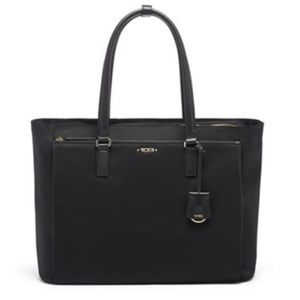 NWT black Tumi Bailey Business Tote